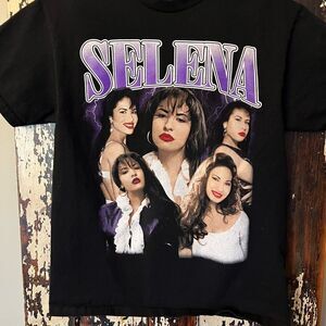 Retro Selena Photograph collage. Unisex size Medium.